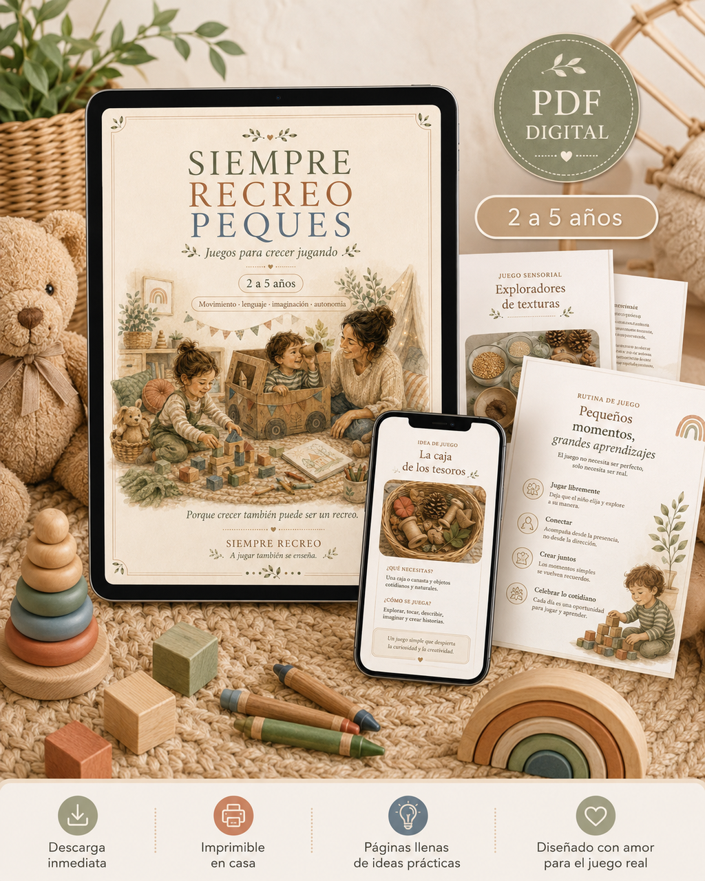 Siempre Recreo | Peques | Juegos y actividades | 2 a 5 AÑOS